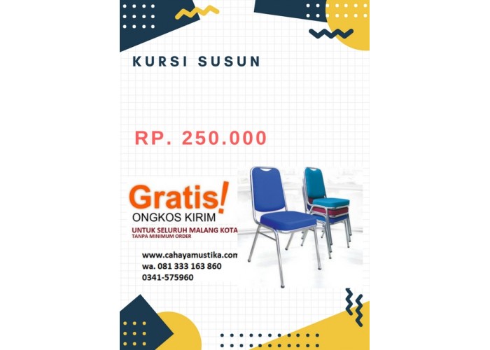 jual kursi susun newstar di malang